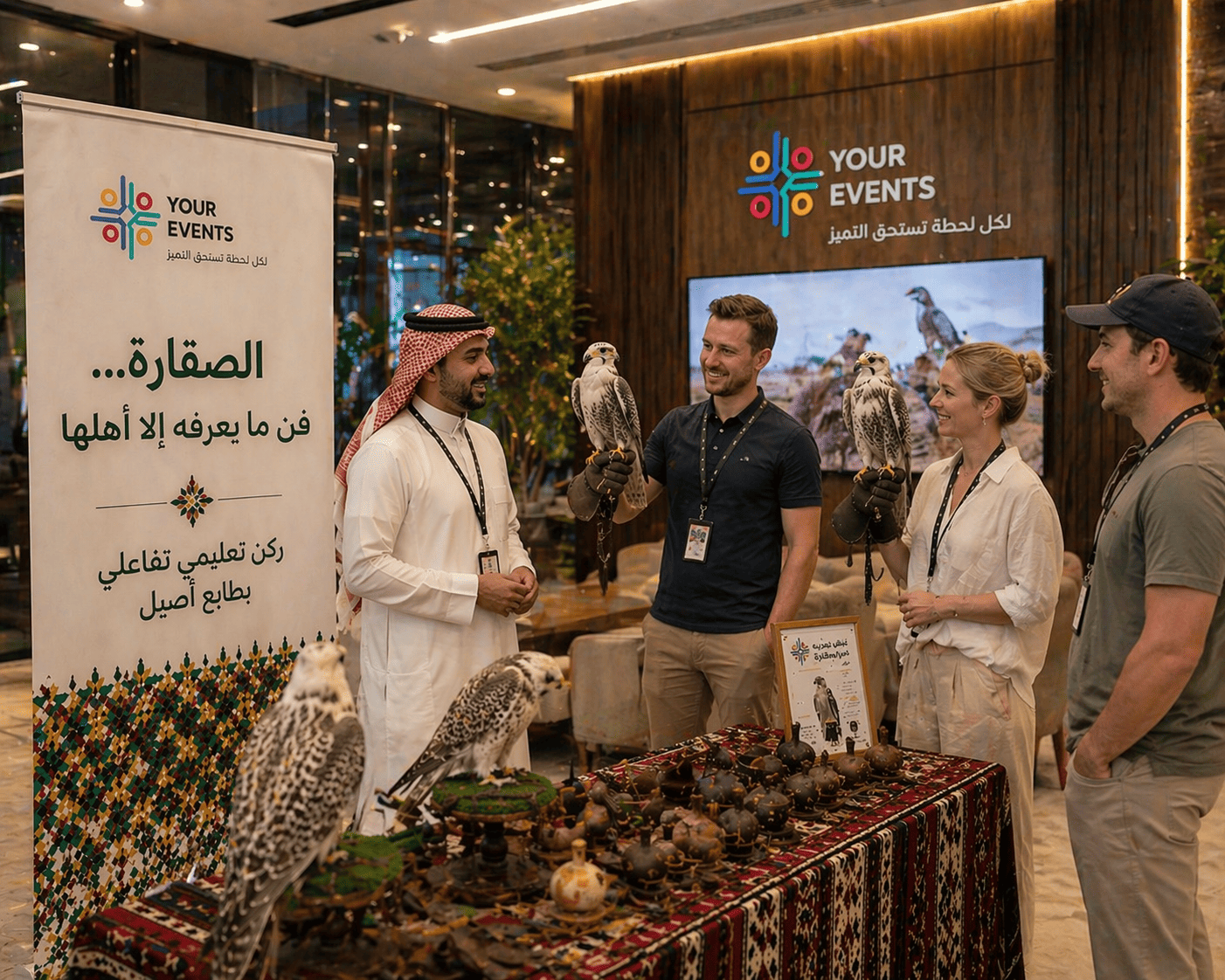 حكاية صقر | ركن الصقّارة