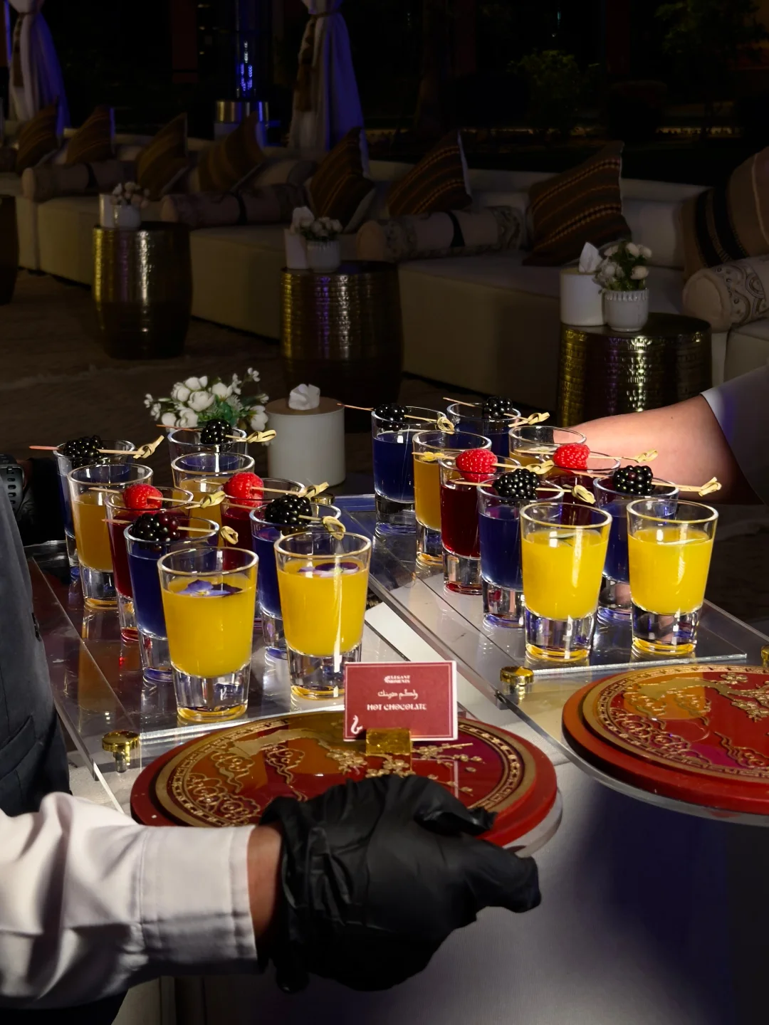 مشروبات ترحيبة & استقبال | elegant moments