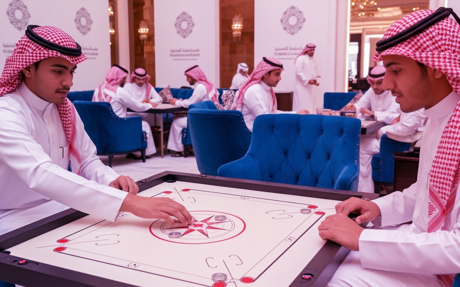 اللي ما يعرف للكيرم… يقعد يتفرّج!