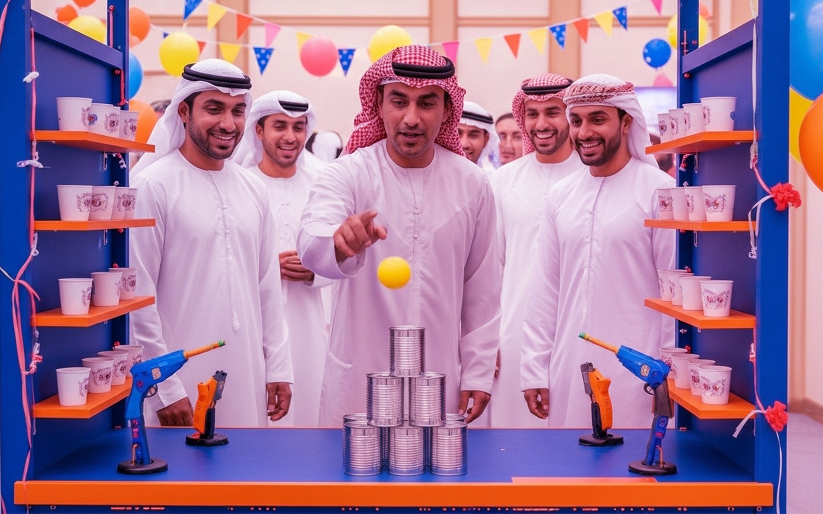 بوث القنص طيّحها صح… وخلك ملك الرمية!