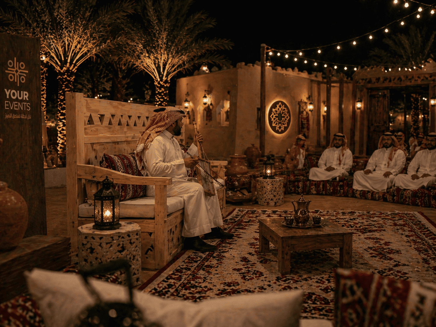 ركن عزف الربابة