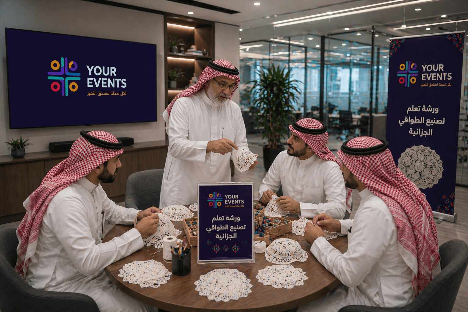 خياطة الطاقية | ركن تراثنا في لبسنا