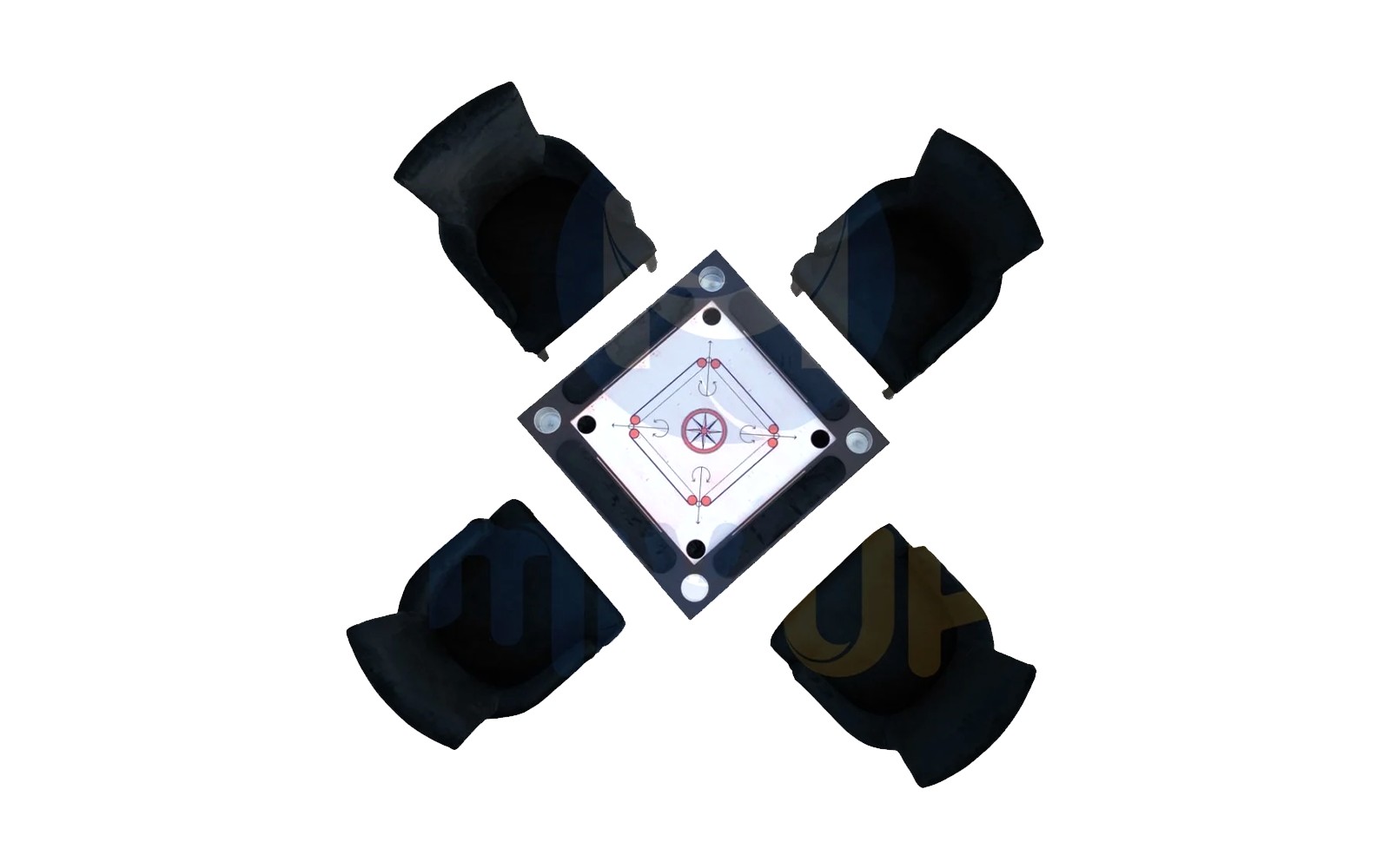 اللي ما يعرف للكيرم… يقعد يتفرّج!