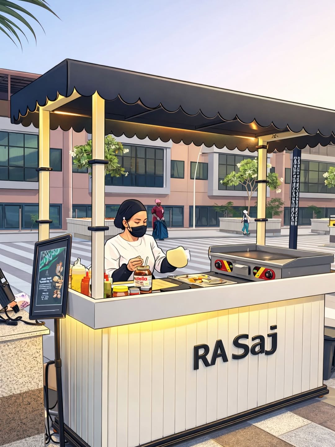 ستيشن جباتي|  RA TROLLEY