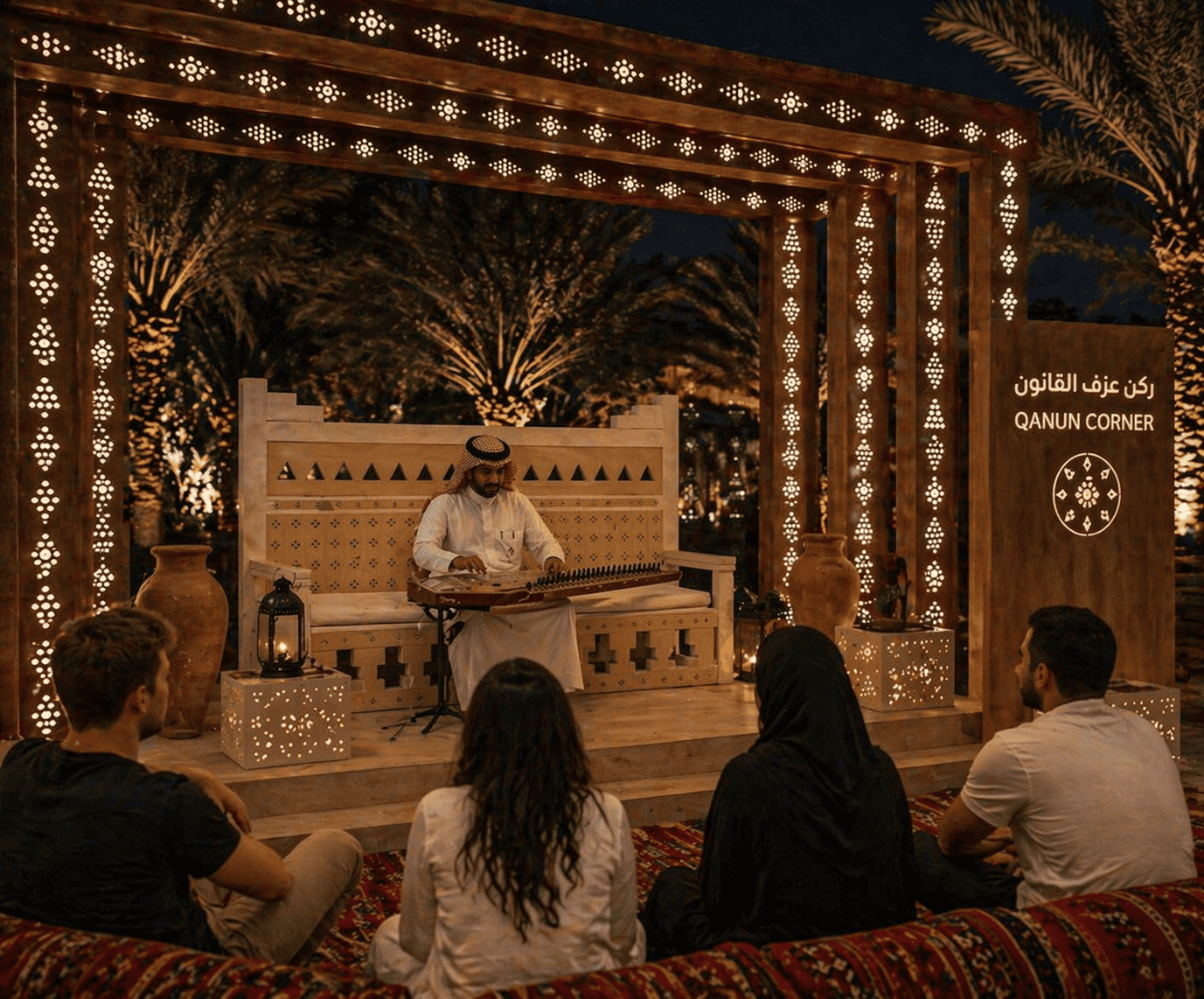 ركن عزف القانون