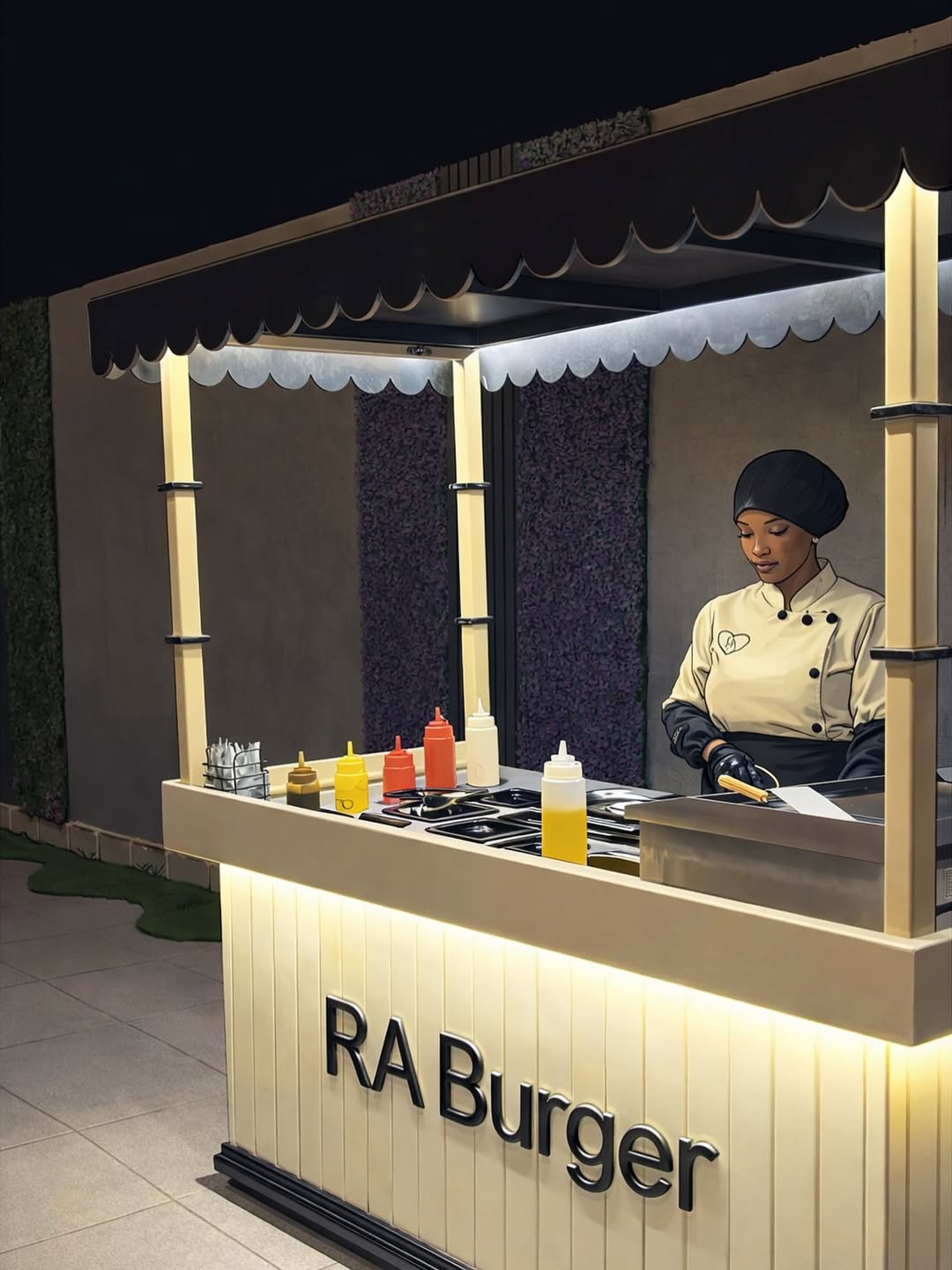 ستيشن برجر |  RA TROLLEY